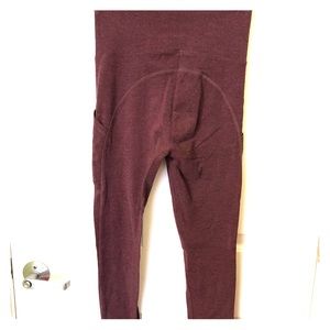 Victoria Secret Maroon Leggings
